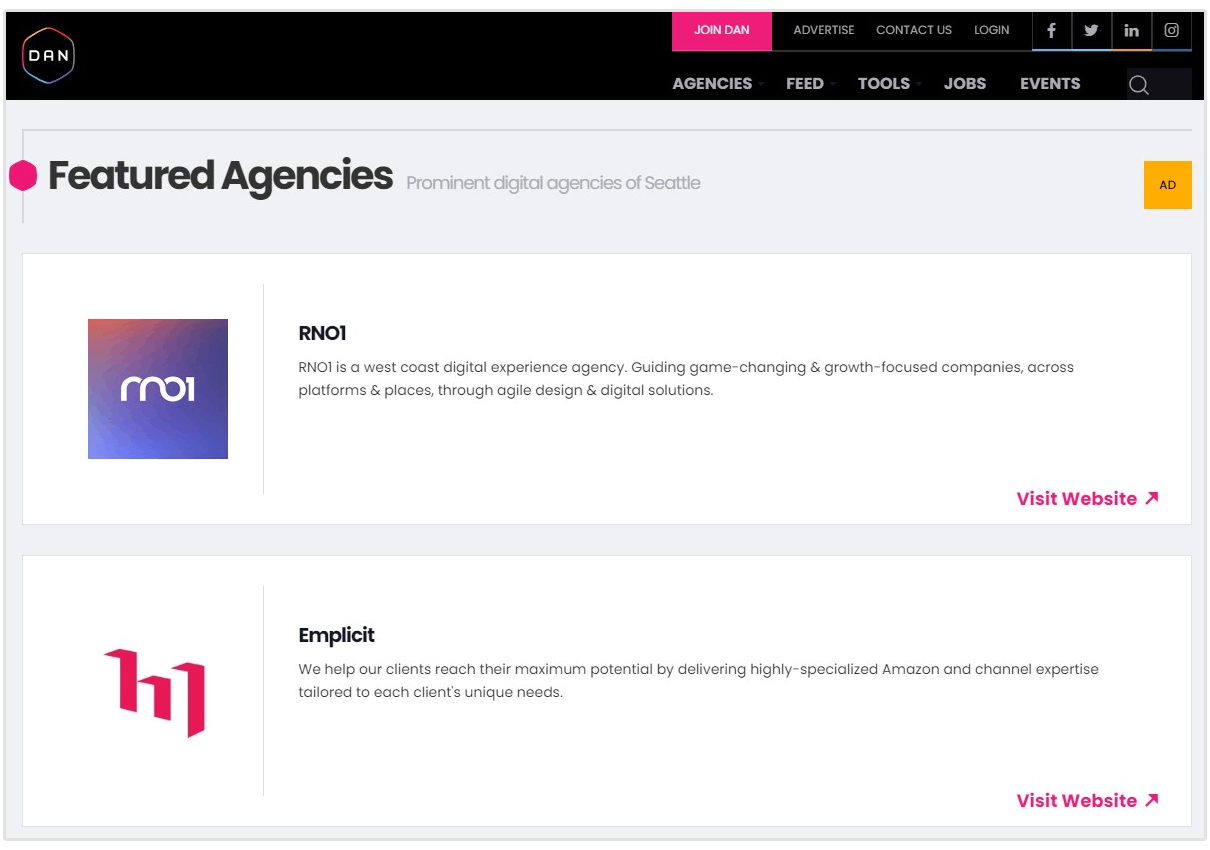 Digital Agency Network